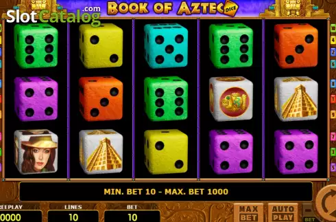 Скрин2. Book of Aztec Dice слот