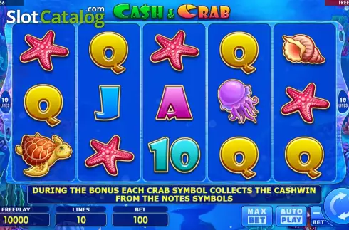 Скрин3. Cash & Crab слот