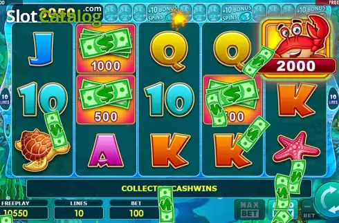 Скрин8. Cash & Crab слот