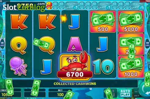 Скрин9. Cash & Crab слот