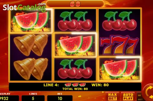 Скрин4. Hot Fruits 5 (Amatic Industries) слот