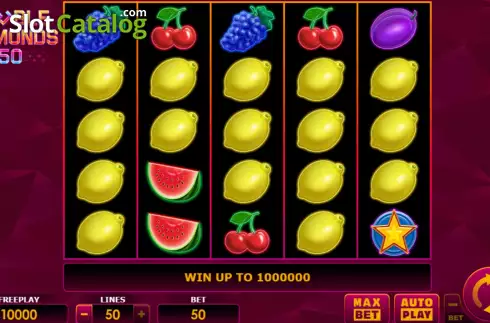 Скрин2. Double Diamonds 50 слот