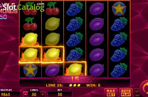 Скрин4. Double Diamonds 50 слот