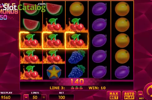 Скрин6. Double Diamonds 50 слот