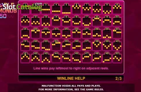 Скрин8. Double Diamonds 50 слот