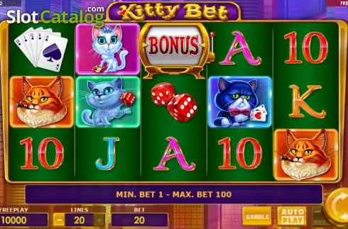Скрин2. Kitty Bet слот