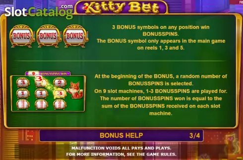 Скрин9. Kitty Bet слот