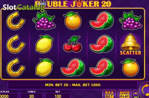 Скрин2. Double Joker 20 слот