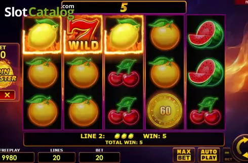 Скрин3. Blazing Coins 20 слот