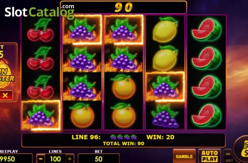 Скрин3. Blazing Coins 100 слот