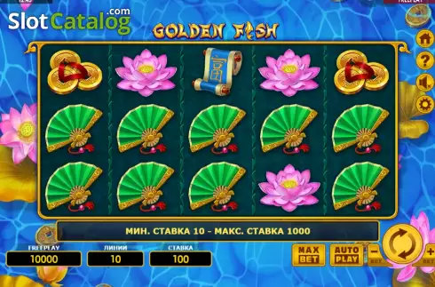 Скрин2. Golden Fish (Amatic Industries) слот
