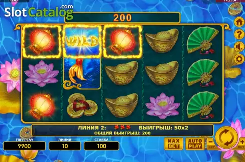 Скрин3. Golden Fish (Amatic Industries) слот