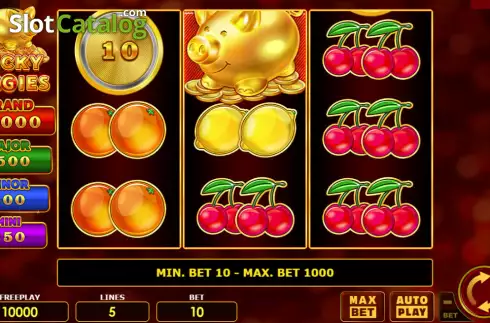 Скрин2. Lucky Piggies слот