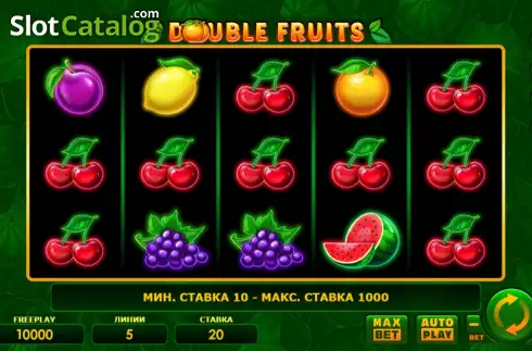 Скрин2. Double Fruits (Amatic Industries) слот