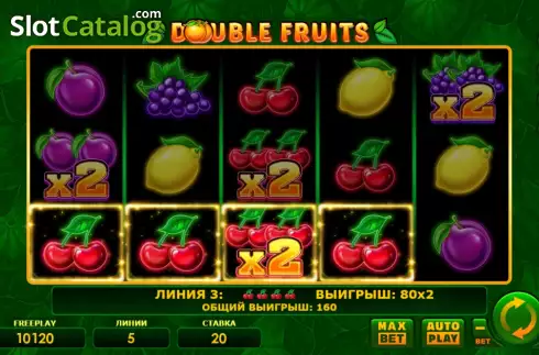 Скрин3. Double Fruits (Amatic Industries) слот