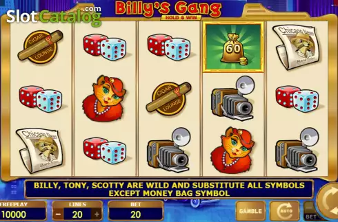 Скрин2. Billy's Gang слот