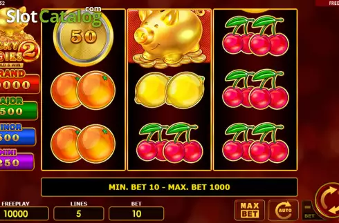 Скрин2. Lucky Piggies 2 Hold & Win слот