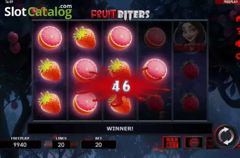 Скрин3. Fruit Biters слот