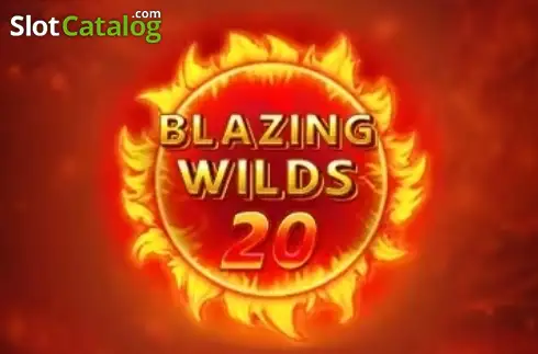 Blazing Wilds 20 логотип