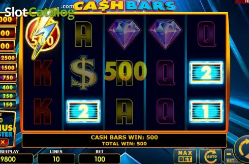 Скрин3. Cash Bars слот