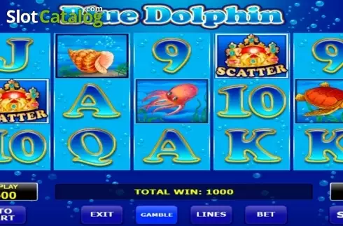 Скрин5. Blue Dolphin слот