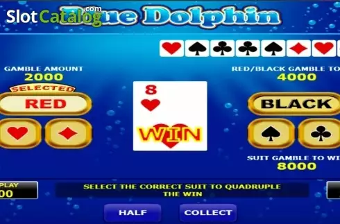 Скрин7. Blue Dolphin слот