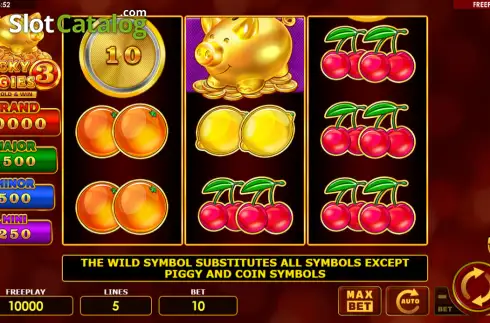 Скрин2. Lucky Piggies 3 слот