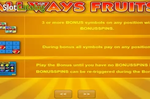 Скрин4. All Ways Fruits слот