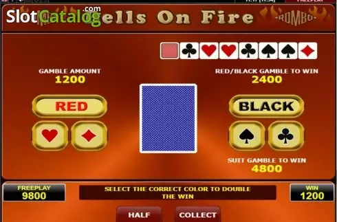 Скрин9. Bells On Fire Rombo слот