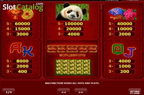Скрин2. Big Panda слот