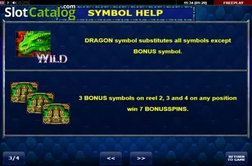 Скрин4. Dragon's Kingdom слот