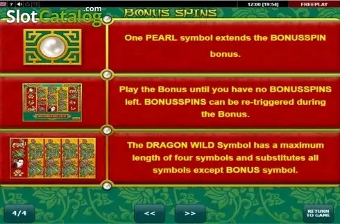 Скрин5. Dragon's Pearl (Amatic) слот