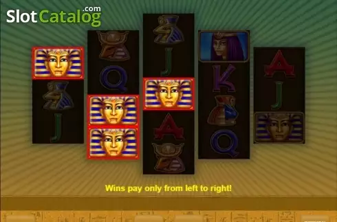 Скрин3. Eye Of Ra (Amatic Industries) слот