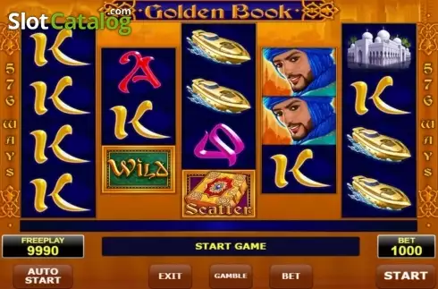 Скрин6. Golden Book слот