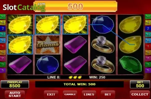 Скрин6. Hot Diamonds слот