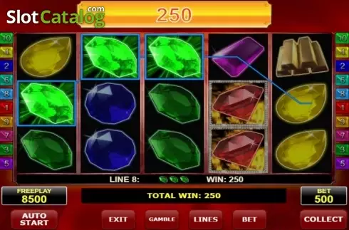Скрин7. Hot Diamonds слот