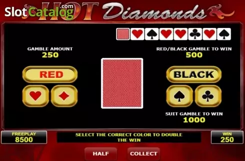 Скрин8. Hot Diamonds слот