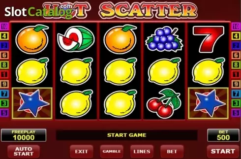 Скрин5. Hot Scatter слот