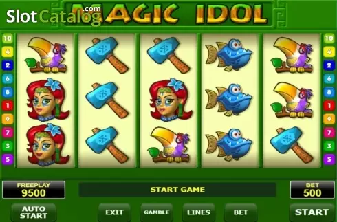 Скрин5. Magic Idol (Amatic Industries) слот