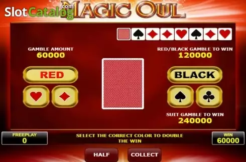 Скрин9. Magic Owl слот