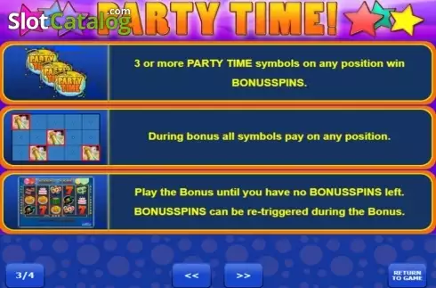 Скрин4. Party Time слот