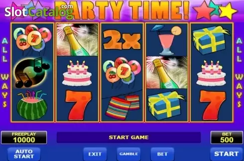 Скрин6. Party Time слот