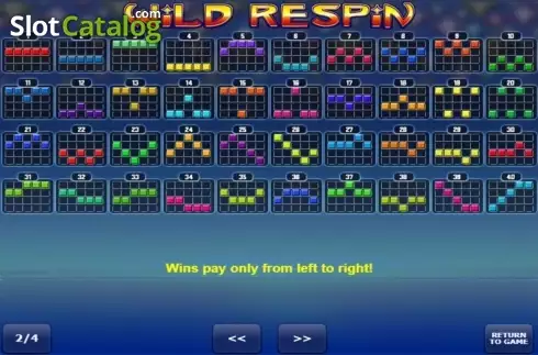 Скрин3. Wild Respin слот