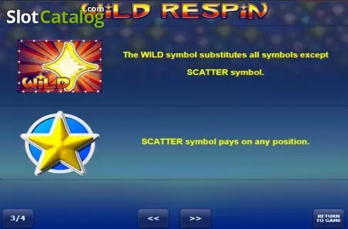 Скрин4. Wild Respin слот