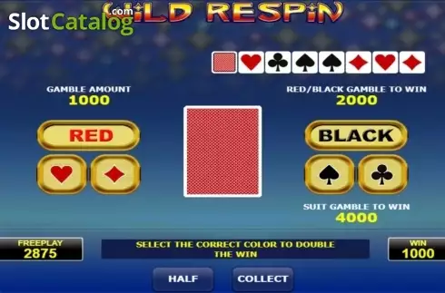 Скрин9. Wild Respin слот