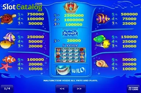 Скрин2. Wild Shark слот