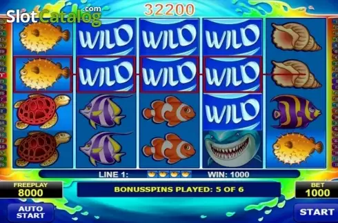 Скрин9. Wild Shark слот