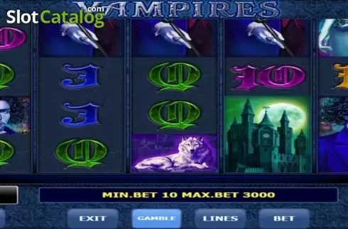 Скрин2. Vampires (Amatic) слот