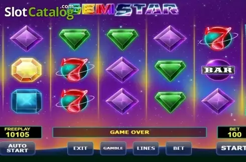 Скрин2. Gem Star слот