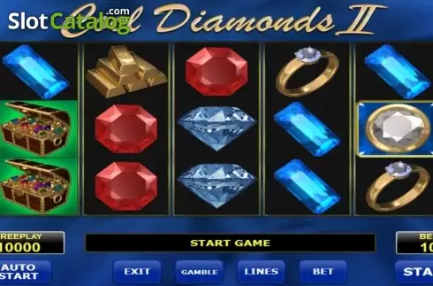 Скрин5. Cool Diamonds II слот